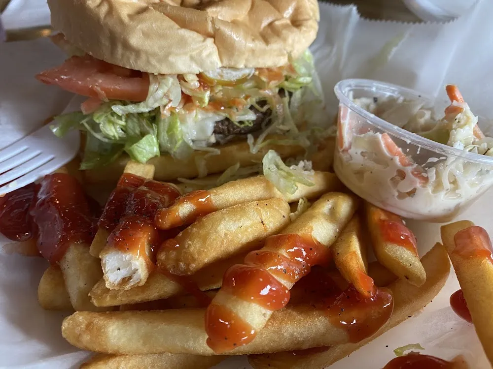 Cheese Burger Dinner
