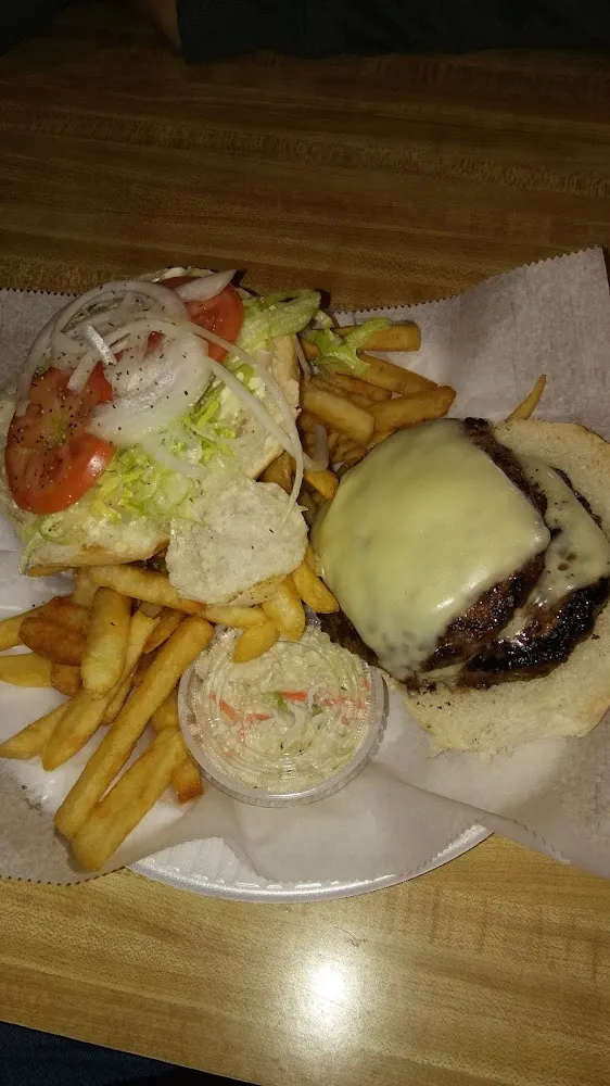 Cheese Burger Platter